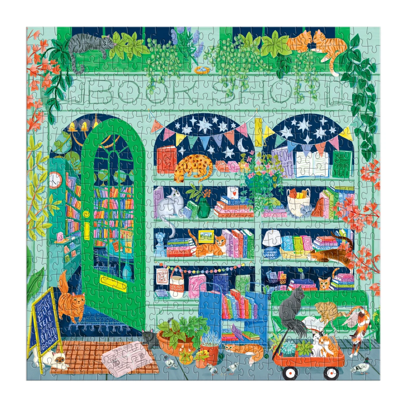 Assembled puzzle reference