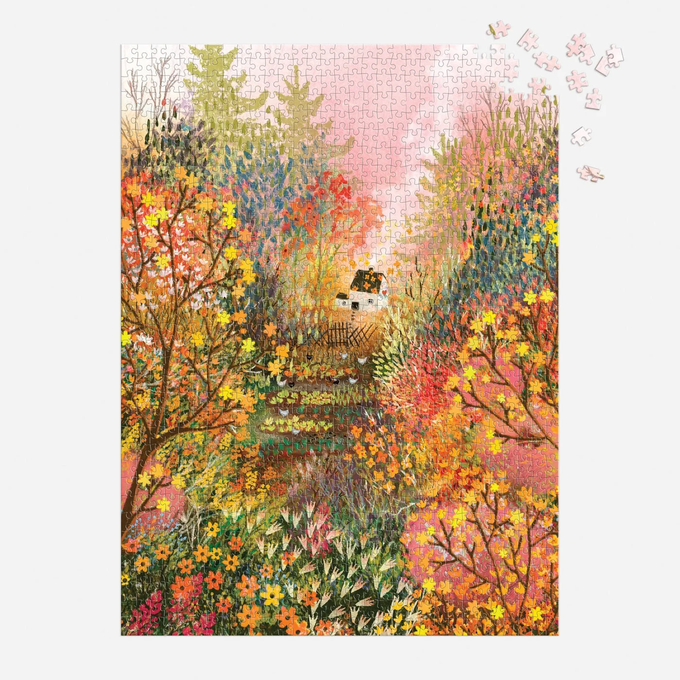 Manufacturer reference — matching artwork, puzzle or box