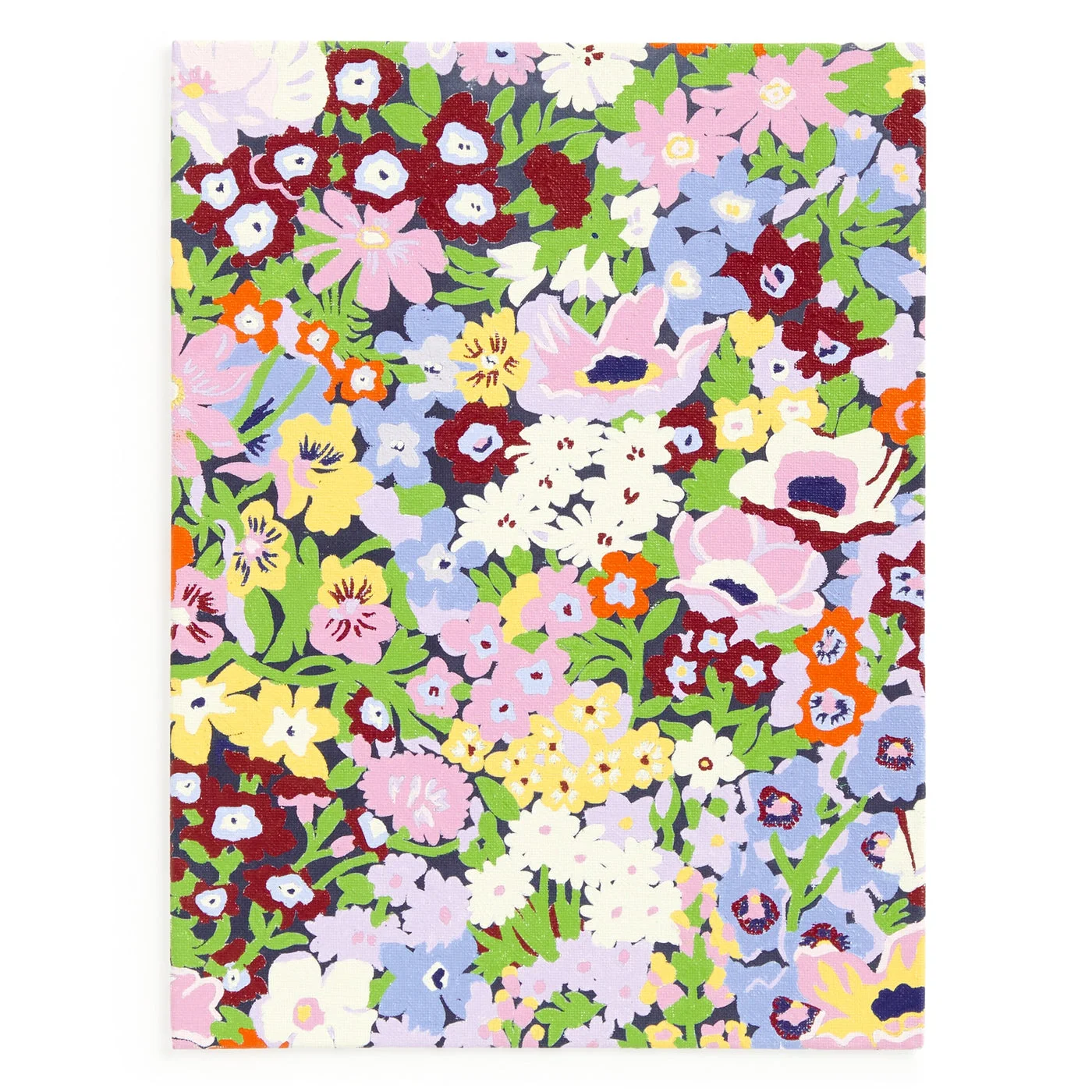 Manufacturer completed floral-pattern reference