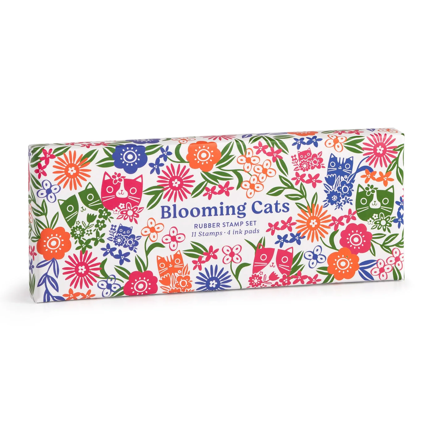 Stamp-set packaging angled view