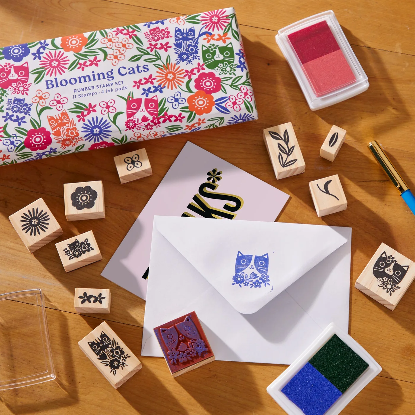 Manufacturer paper-craft example; stationery not included