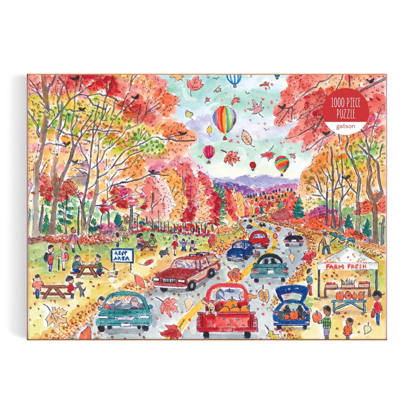 Manufacturer reference — matching artwork, assembled puzzle or package