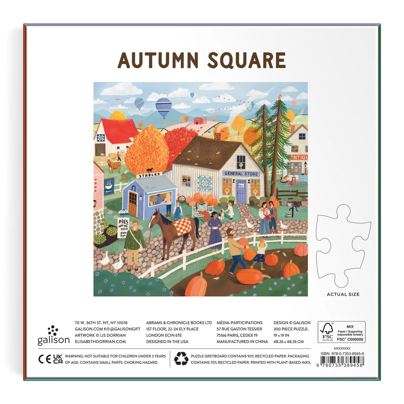 Rear packaging