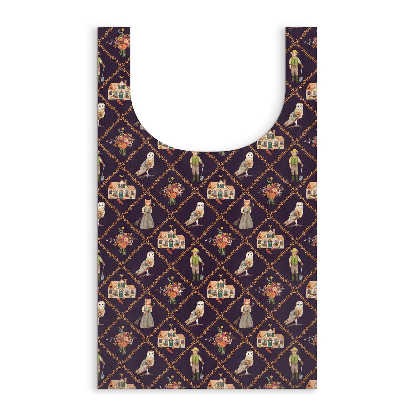 Patterned tote body