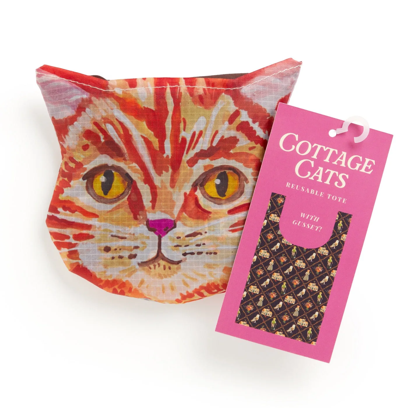 Pouch with product tag